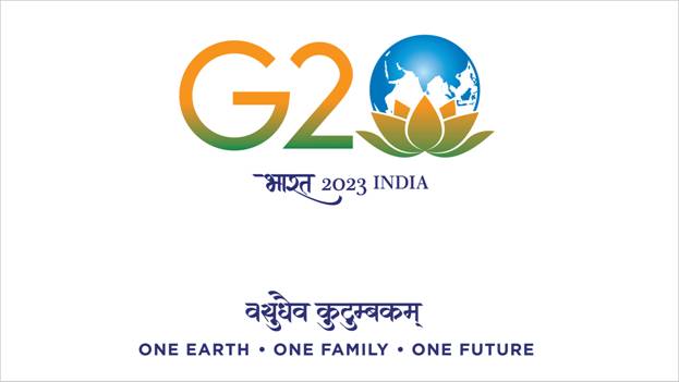 Predstavitev logotipa, teme in spletne strani indijskega predsedovanja skupini G20